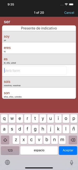 VerbForms Español(圖7)-速報App