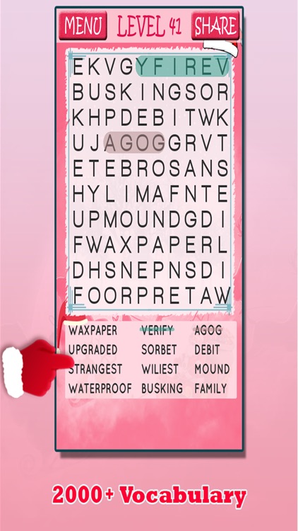 Christmas Word Search Game