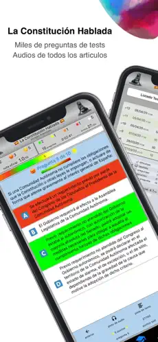 Obrázek 1 Tests La Constitución Hablada iphone