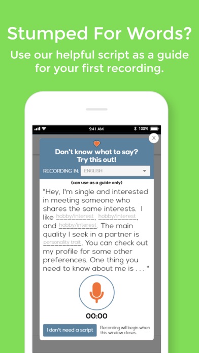 Lovappy: App for Dating, Voice screenshot 3