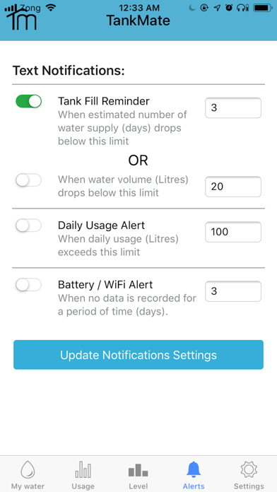 TankMate Level Monitoring screenshot 4