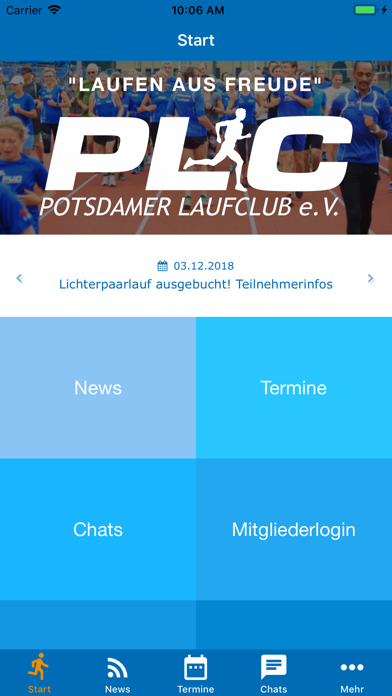 Potsdamer Laufclub e.V. screenshot 2