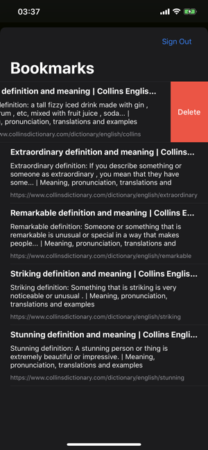 Bookmark for Collins(圖3)-速報App