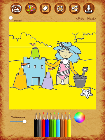 Kids coloring & drawing Book - náhled