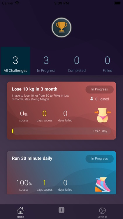 My Challenge App