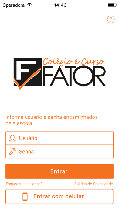 How to cancel & delete Colégio E Curso Fator from iphone & ipad 2