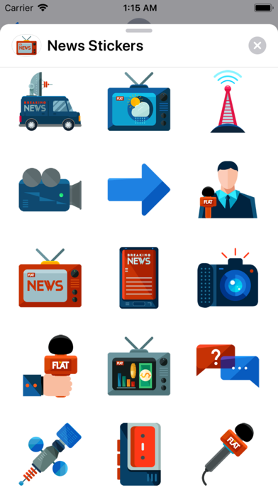 News Stickers screenshot 3