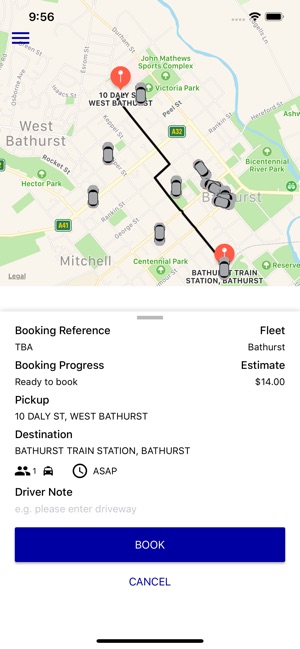 Bathurst Taxis(圖2)-速報App