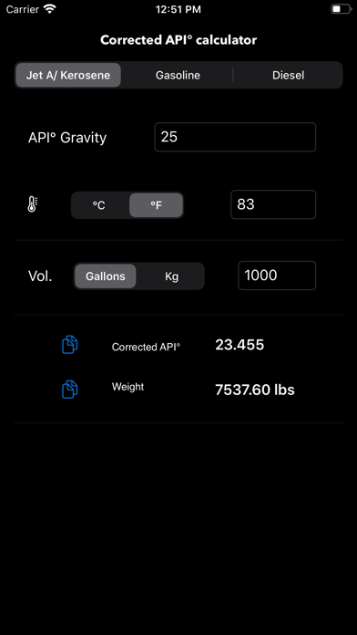 API Gravity Calc screenshot 4