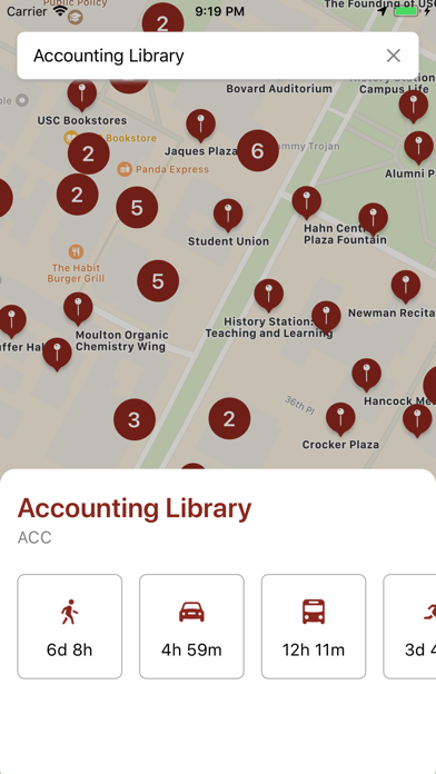 USC Campus Maps screenshot 3