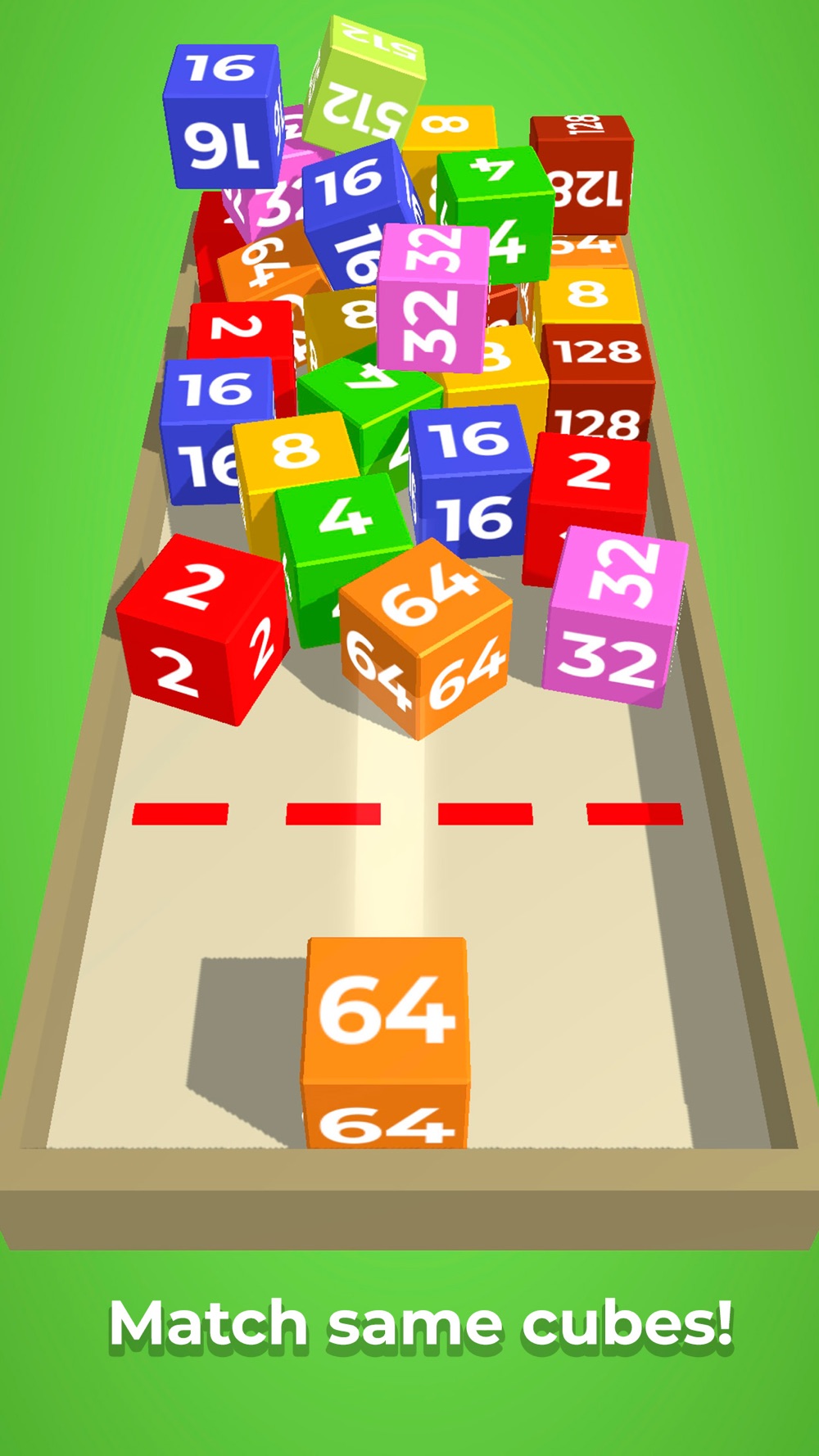 Chain Cube: 2048 3D Merge Game by AI Games FZ