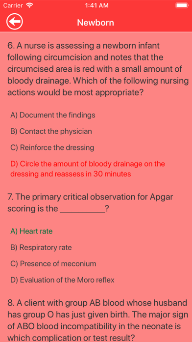 Pediatric Nursing Quizzes screenshot 4