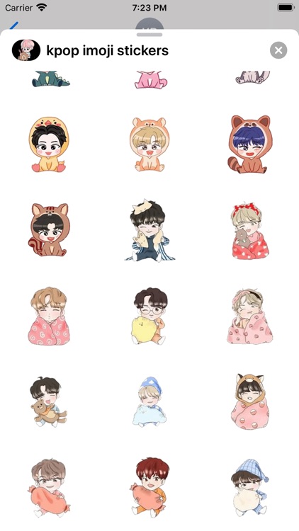 kpop jpop emoji and stickers by xyslab