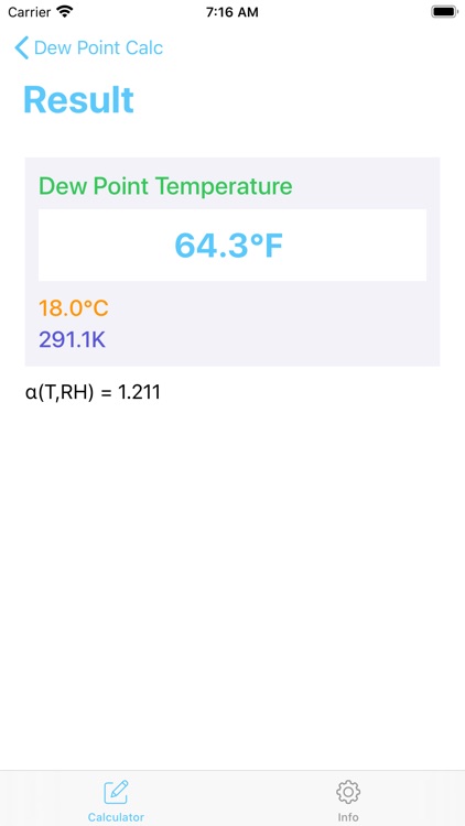 Dew Point Calculator - Calc
