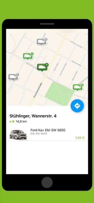 GrüneFlotte Carsharing(圖5)-速報App