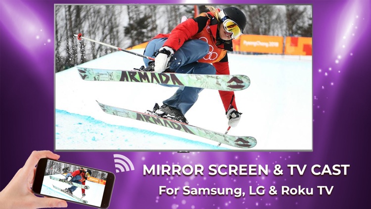 Screen mirroring share for LG