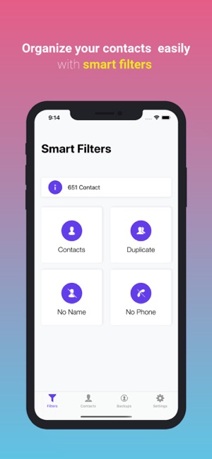 My Contacts: Clean & Backup(圖1)-速報App