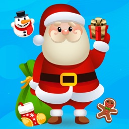 Santa's Christmas Emoji Drop