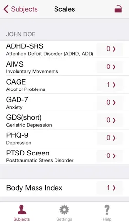 Game screenshot Mental Health Scales apk