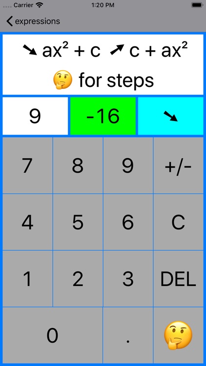 Quadratic Factoring screenshot-7
