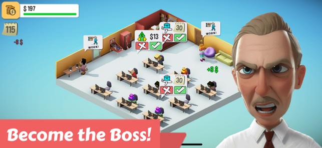 Angry Boss: Idle Office Tycoon(圖1)-速報App