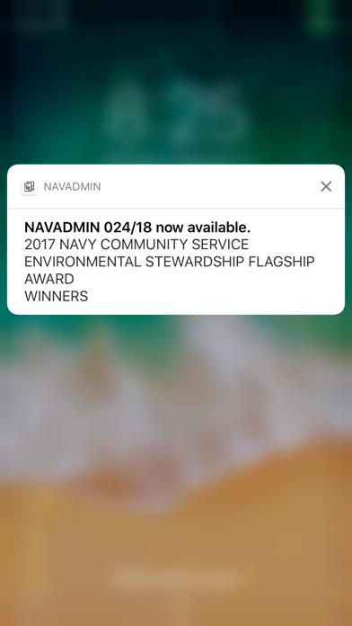 NAVADMIN Viewer screenshot 2