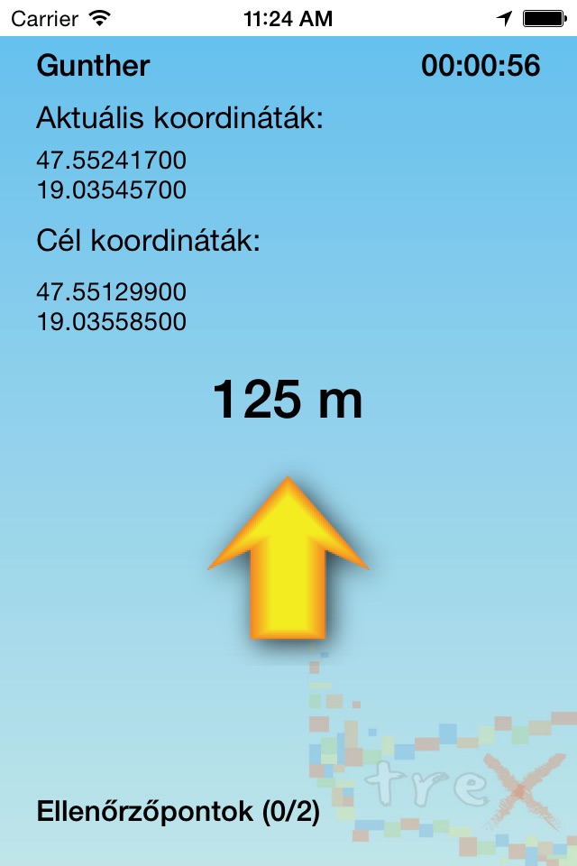 TreX GPS screenshot 4