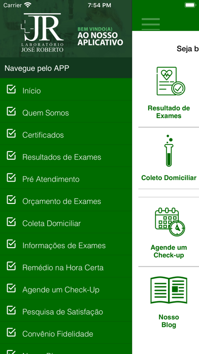 Laboratório José Roberto screenshot 2