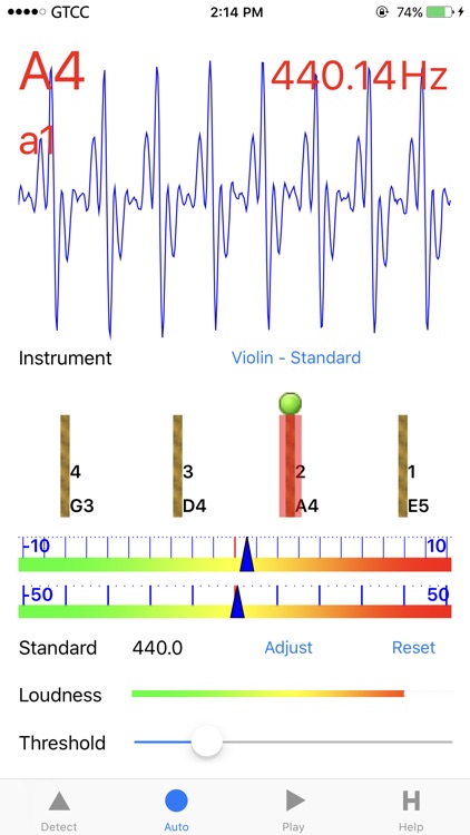 Accurate Violin Tuner