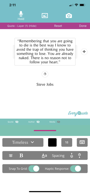 EveryQuote: Content Creator(圖4)-速報App