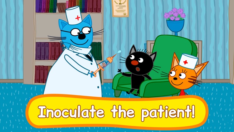 Kid-E-Cats. Hospital fun game screenshot-4
