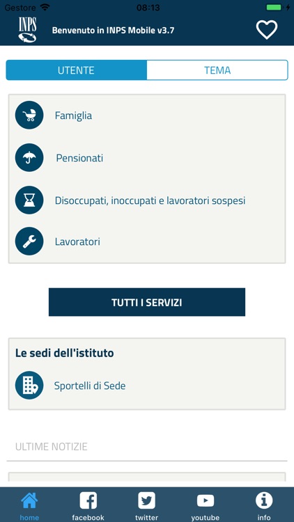 INPS mobile
