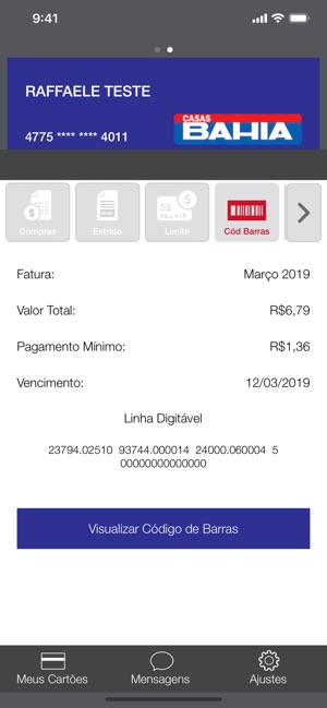 Cartão Casas Bahia(圖8)-速報App