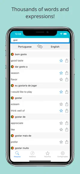 Game screenshot English-Portuguese Dictionary+ hack