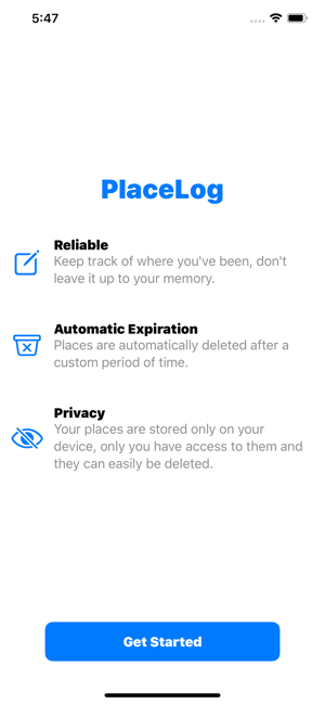 PlaceLog(圖1)-速報App