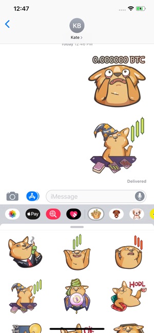 Bitcoin Dog Sticker Pack(圖4)-速報App