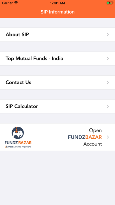 SIP Calculator App screenshot 2