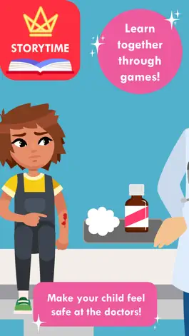 Game screenshot StoryTime Kids: Doctor Visit apk