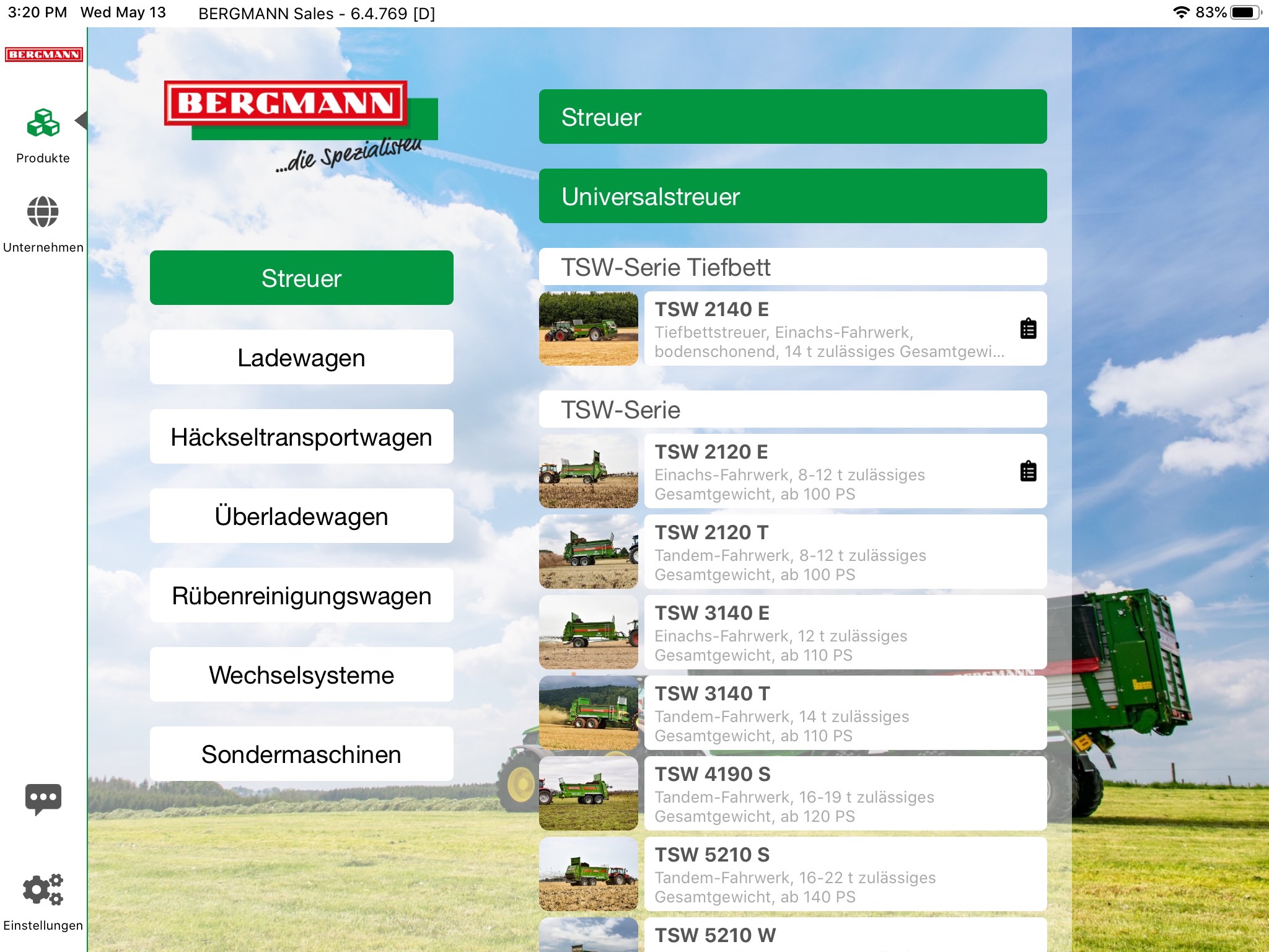 BERGMANN Sales screenshot 3