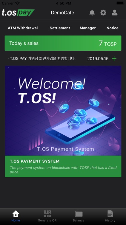 T.OS Pay Merchant