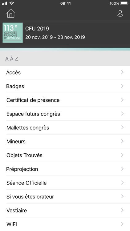 CONGRES FRANCAIS D'UROLOGIE screenshot-3
