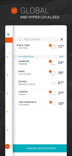 天氣預報由AccuWeather提供(圖5)-速報App