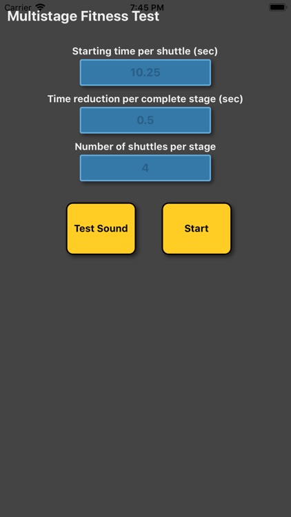 Multistage Fitness Bleep Test screenshot-4