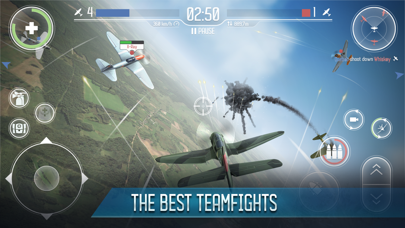 Sky Baron: War of Nations Hack screenshot 3 - iOS game interface