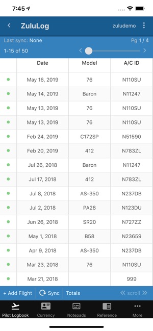 ZuluLog Pilot Logbook(圖1)-速報App