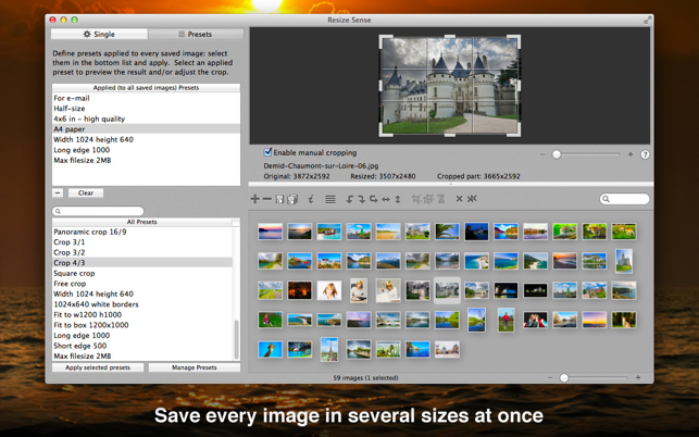 ‎Resize Sense - Image Resizer Screenshot