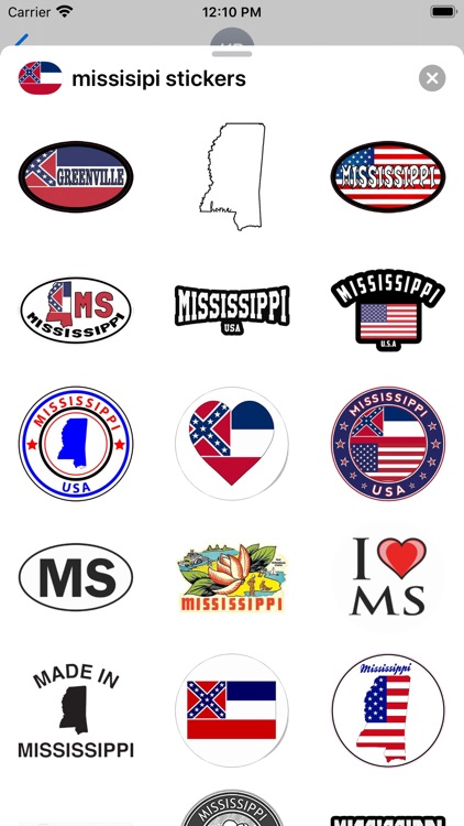 Mississippi - USA stickers