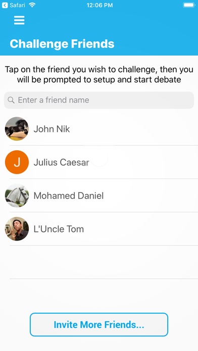 Mass Debate screenshot 2