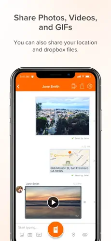 Screenshot 3 Walkie-Talkie PTT de Voxer iphone