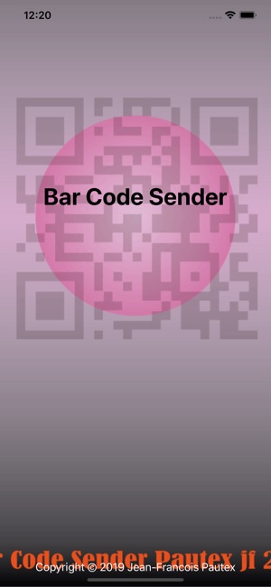 Bar Code Sender